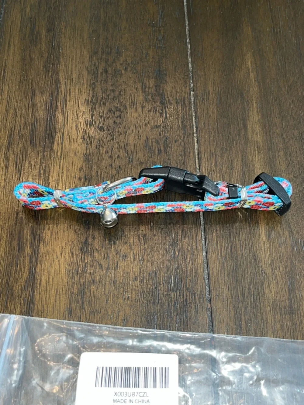 Cat Collar - Beautiful Bright Colored Floral Collection w/ Bell: New w/ Tags